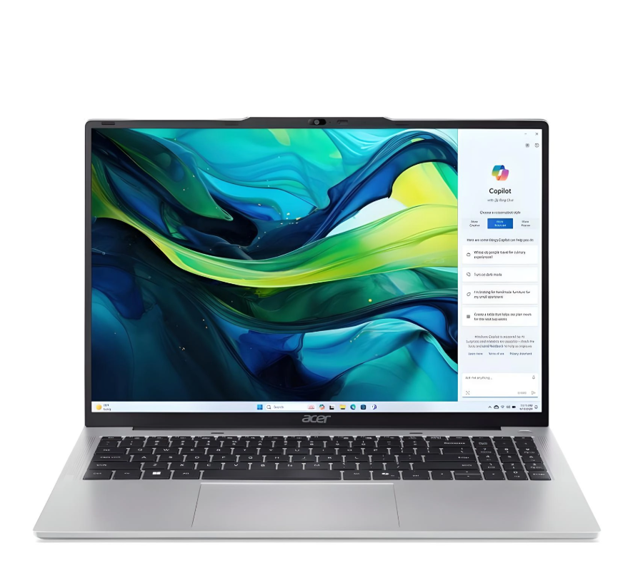 BIRINCHI - Купить Ноутбук Acer Aspire Lite AL16-52P-53RA / i5-1334U / 8 GB / SSD 256 GB / 16", серебристый онлайн с доставкой в маркетплейсе alifshop.uz